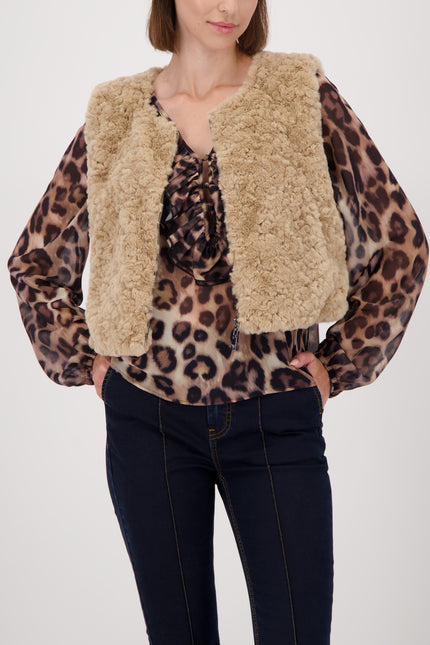 Weste - Teddyplüsch