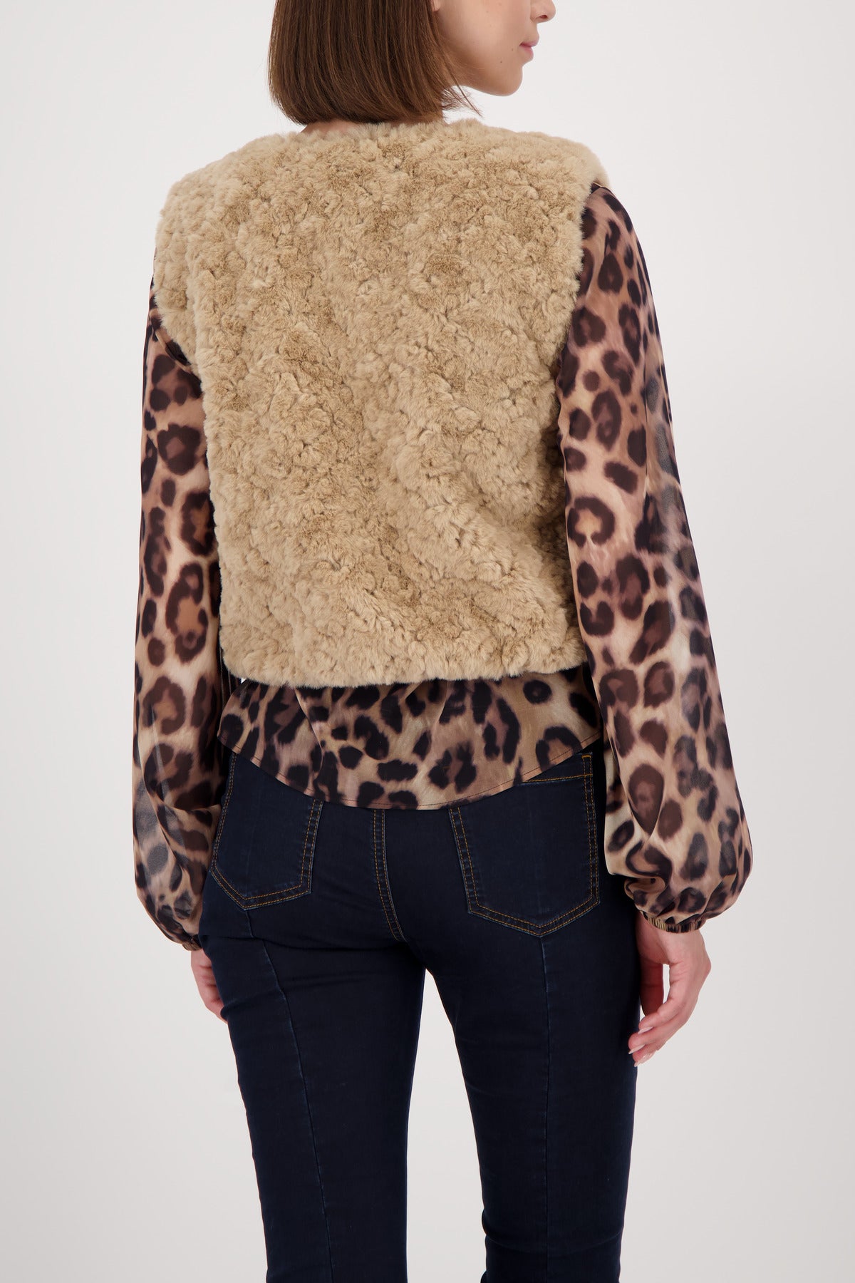 Weste - Teddyplüsch