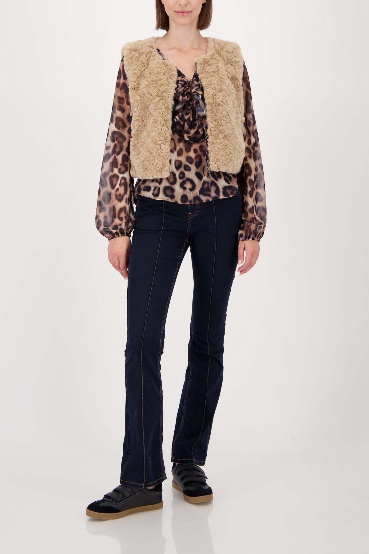 Weste - Teddyplüsch