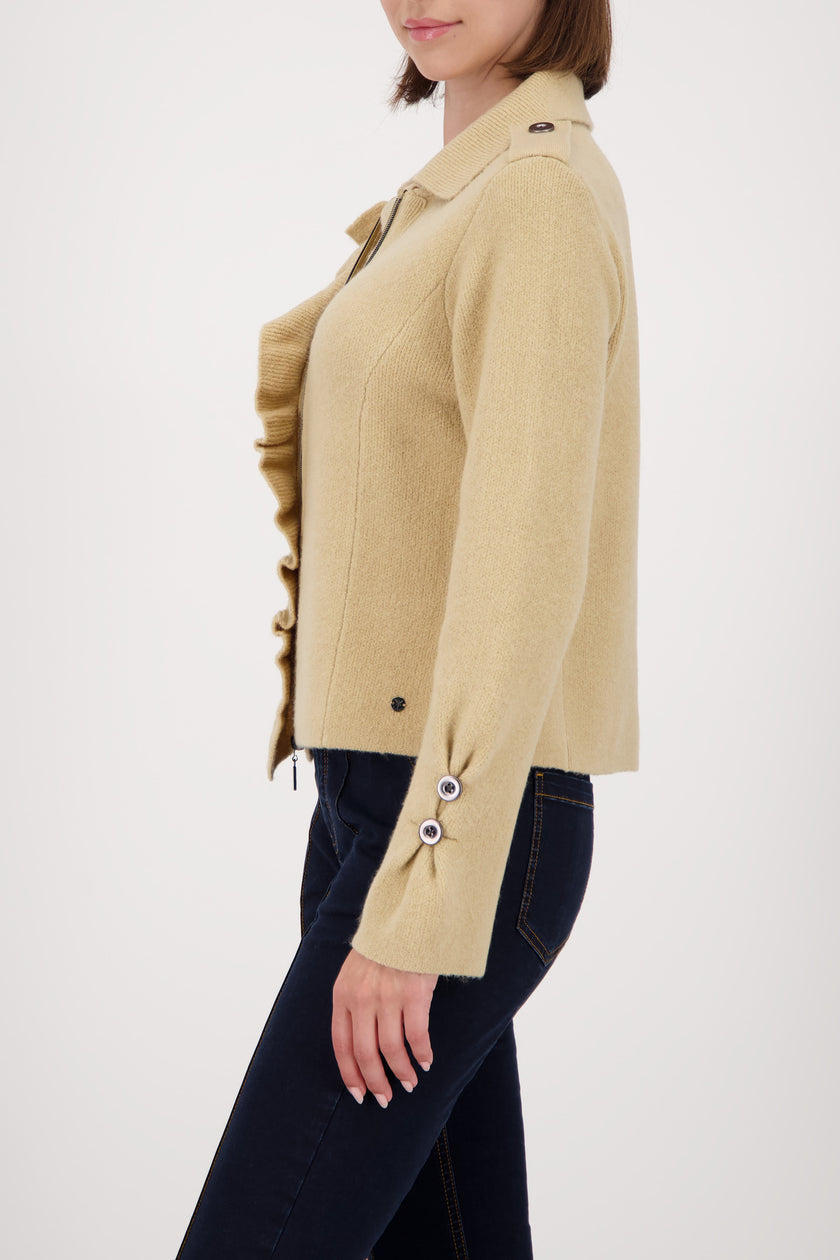 Strickjacke - Vollant