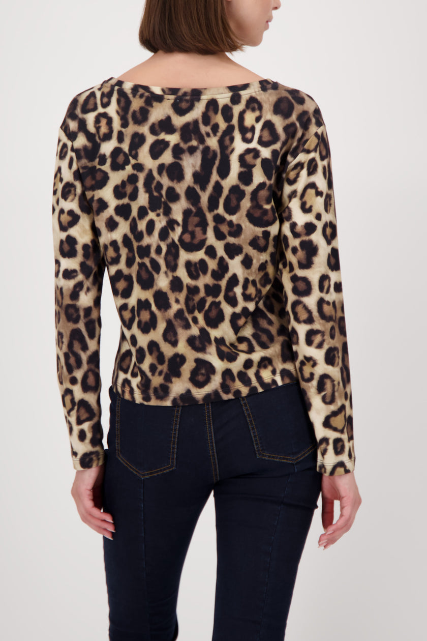 Langarmshirt - Animalprint