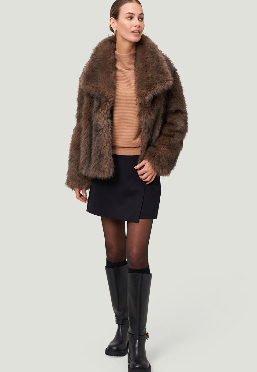 Jacke - Fake Fur