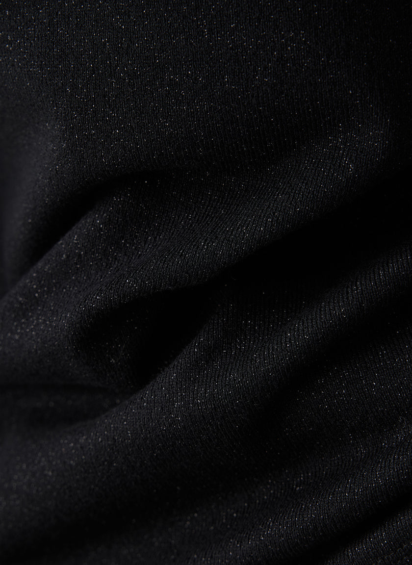 Langarmshirt - Zebra Noir