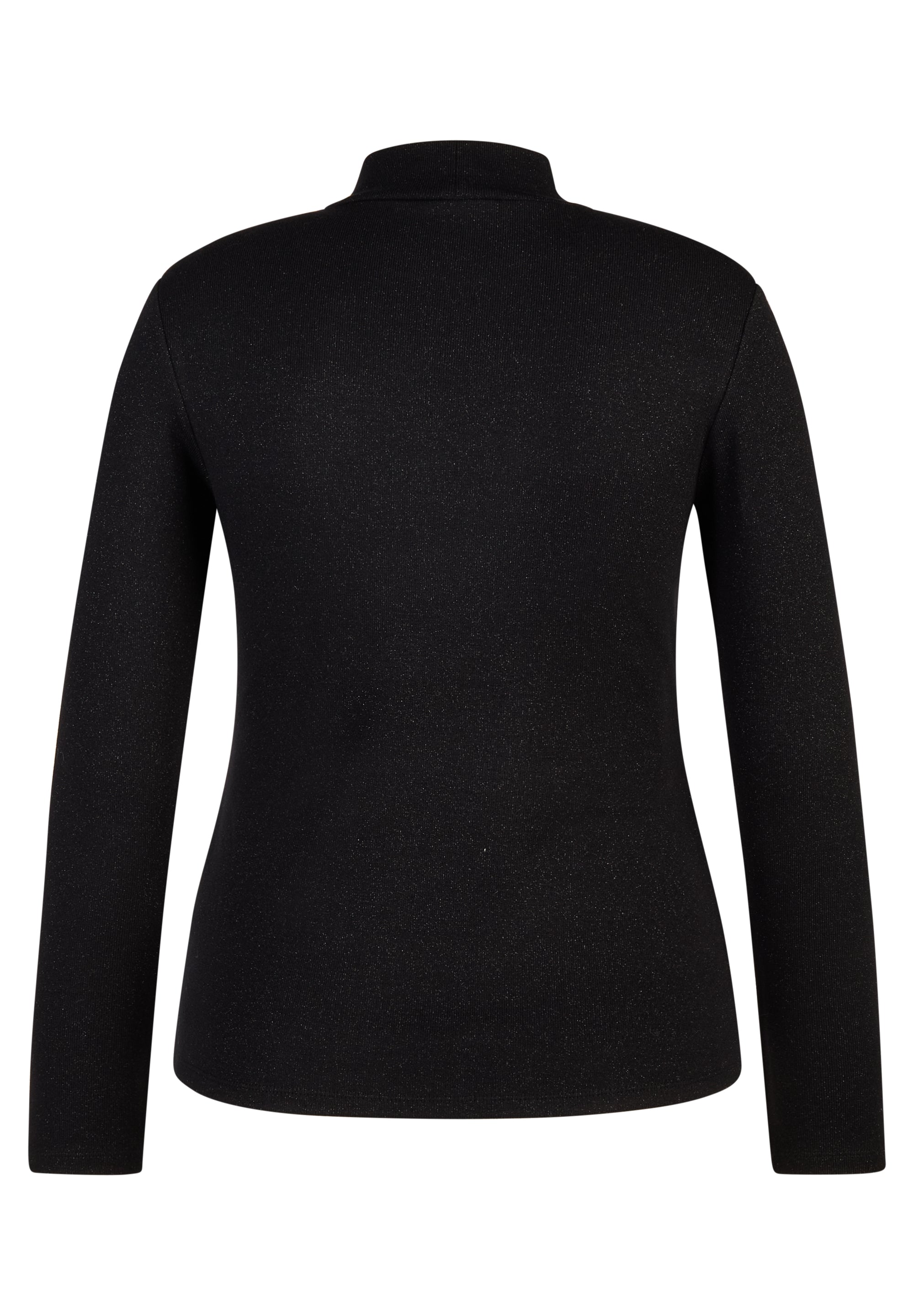 Langarmshirt - Zebra Noir