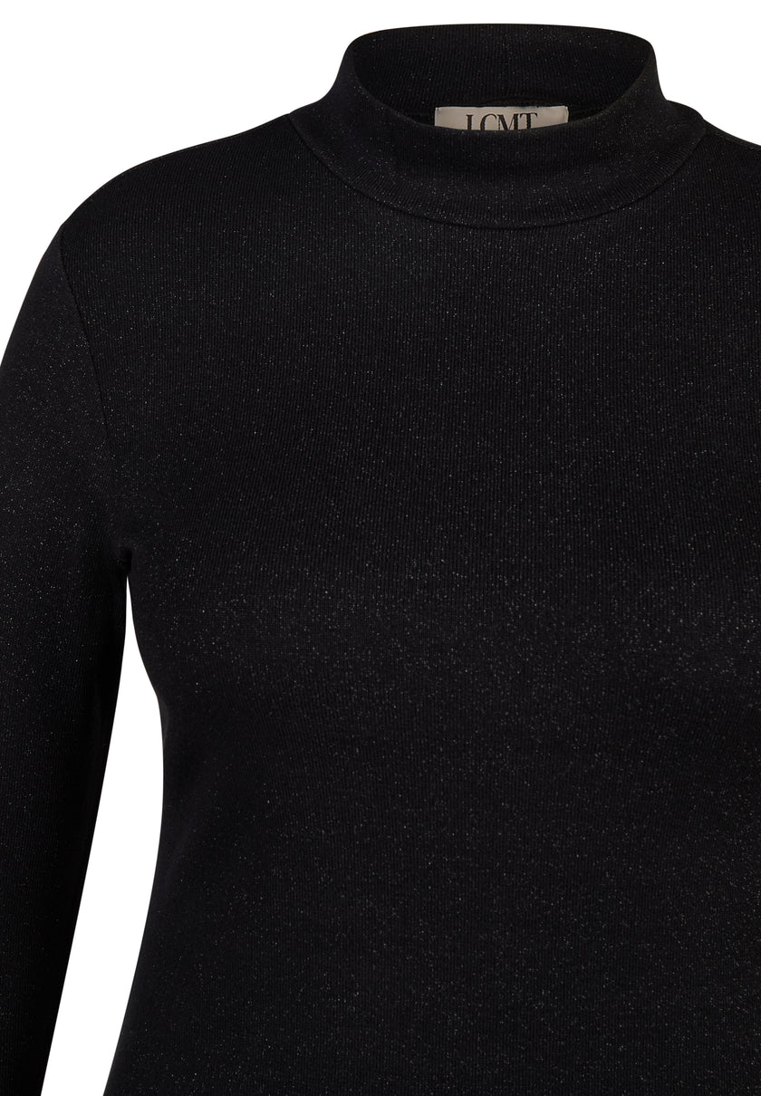 Langarmshirt - Zebra Noir