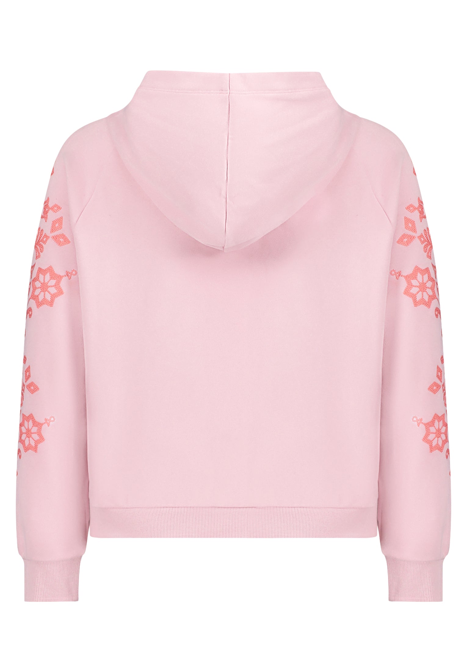 Hoodie - Ärmelstickerei