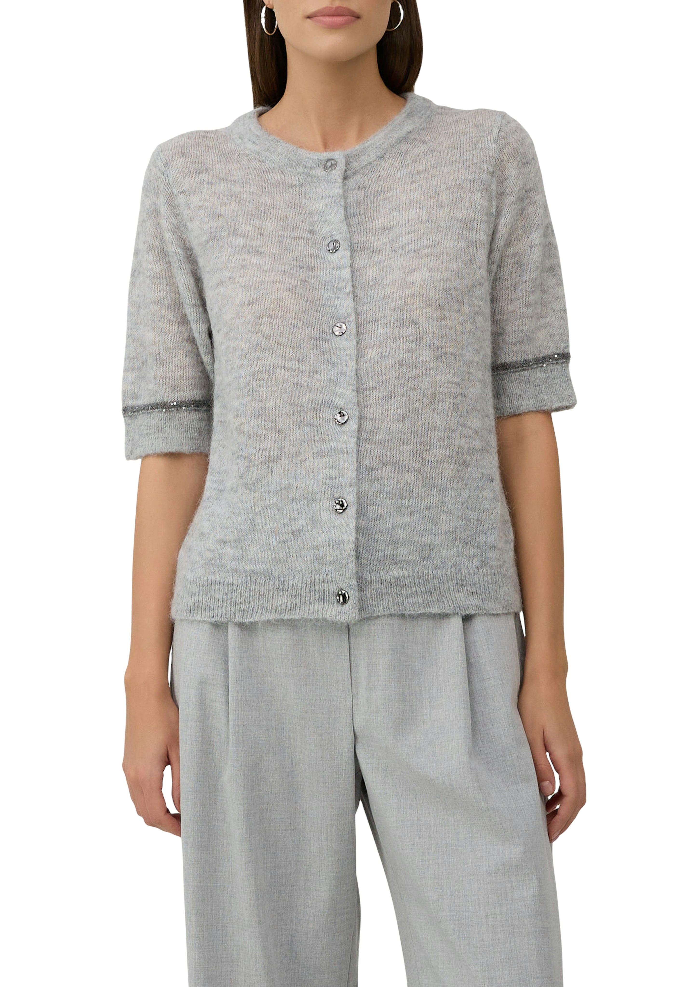 Strickjacke - Wollmix