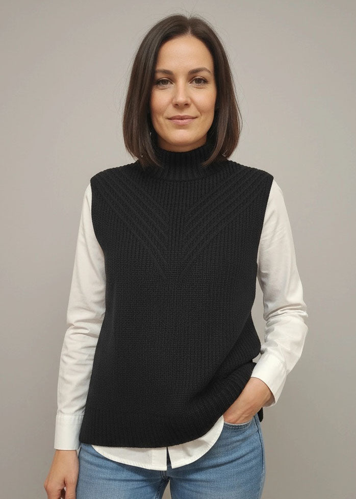 Pullunder - Stehkragen