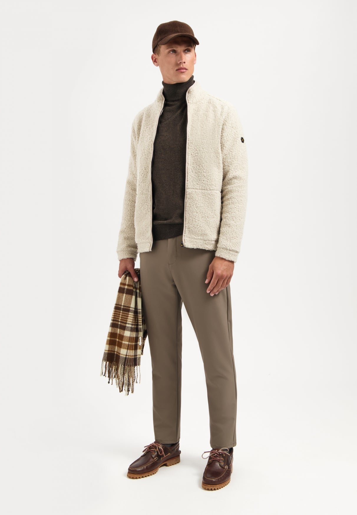 Sweatjacke - Teddyplüsch