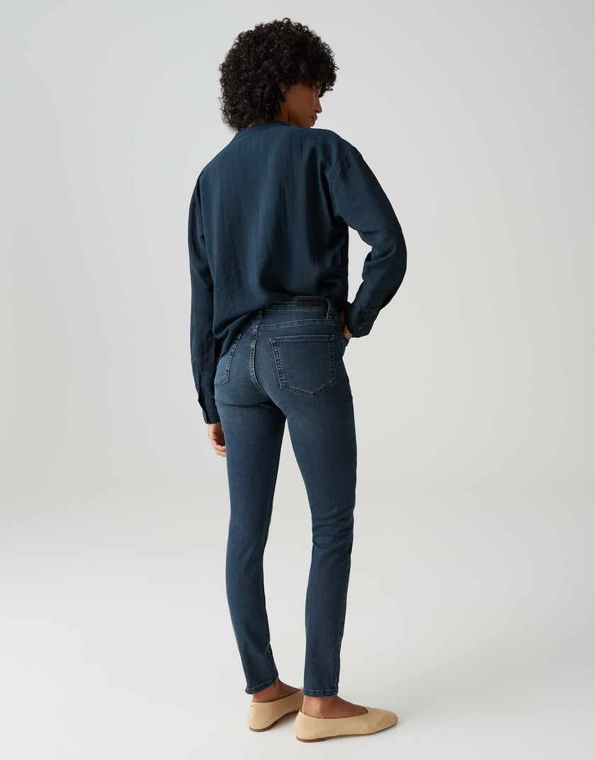 Jeans - Elma blue black