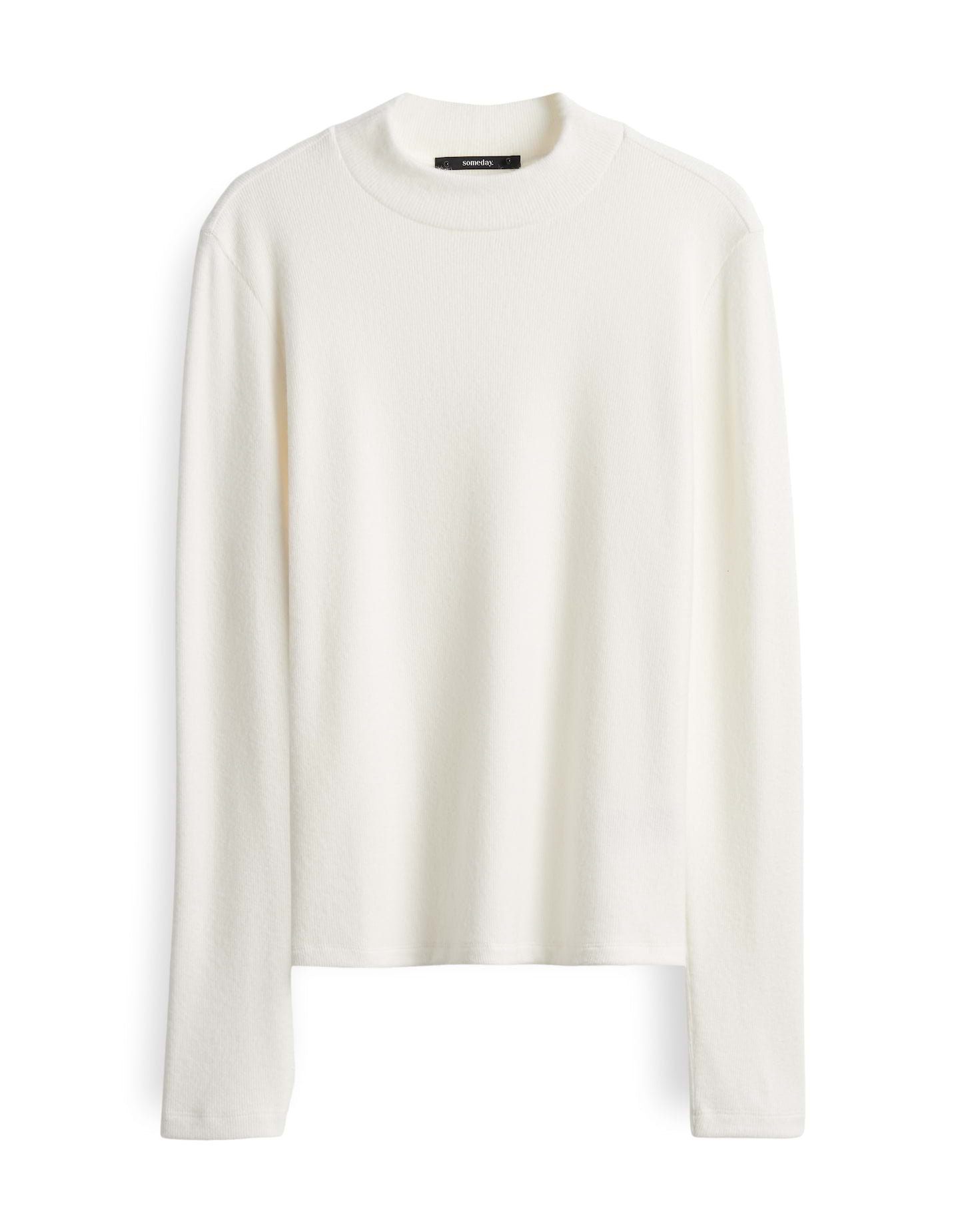 Langarmshirt - Stehkragen