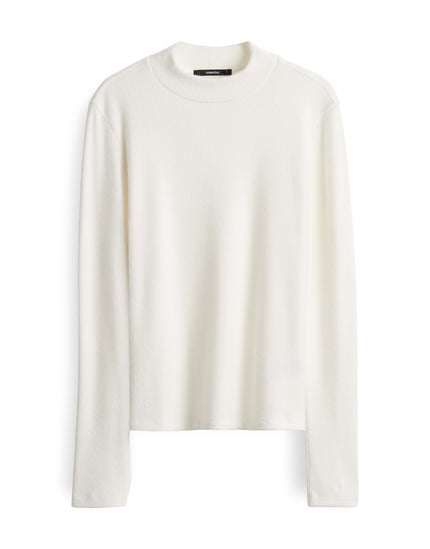 Langarmshirt - Stehkragen