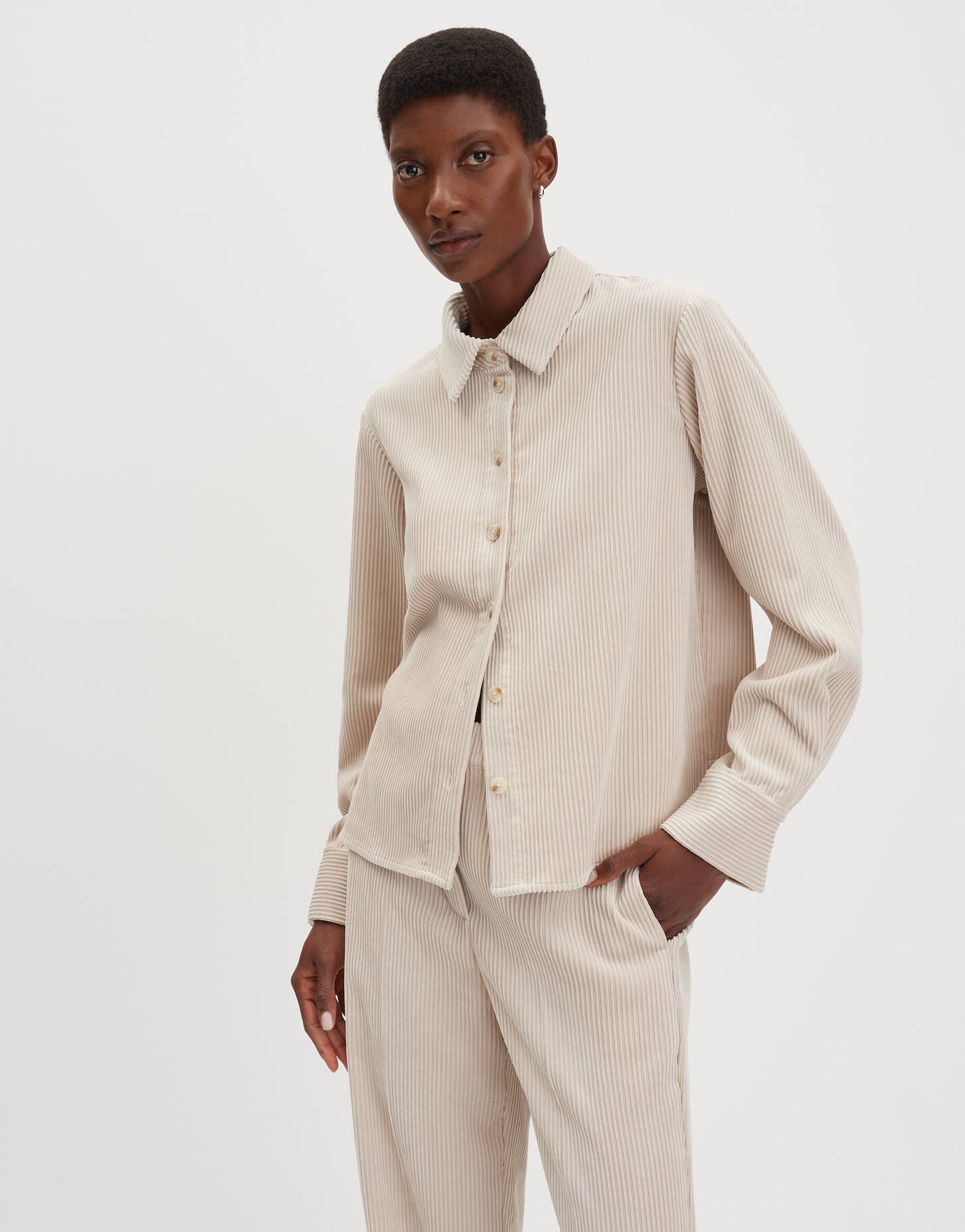 Cordbluse - Zortney bold