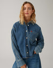 Jeansbluse - Falentine