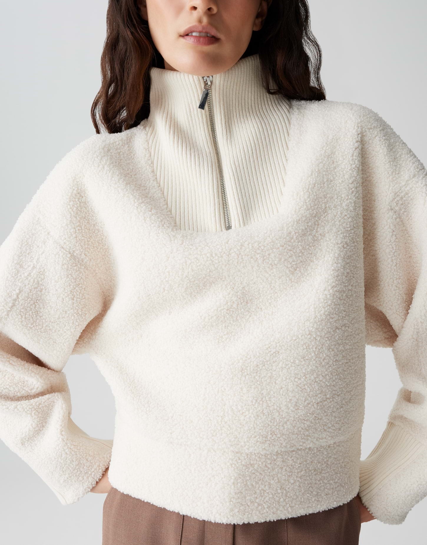 Sweatshirt - Gick - Teddyfell