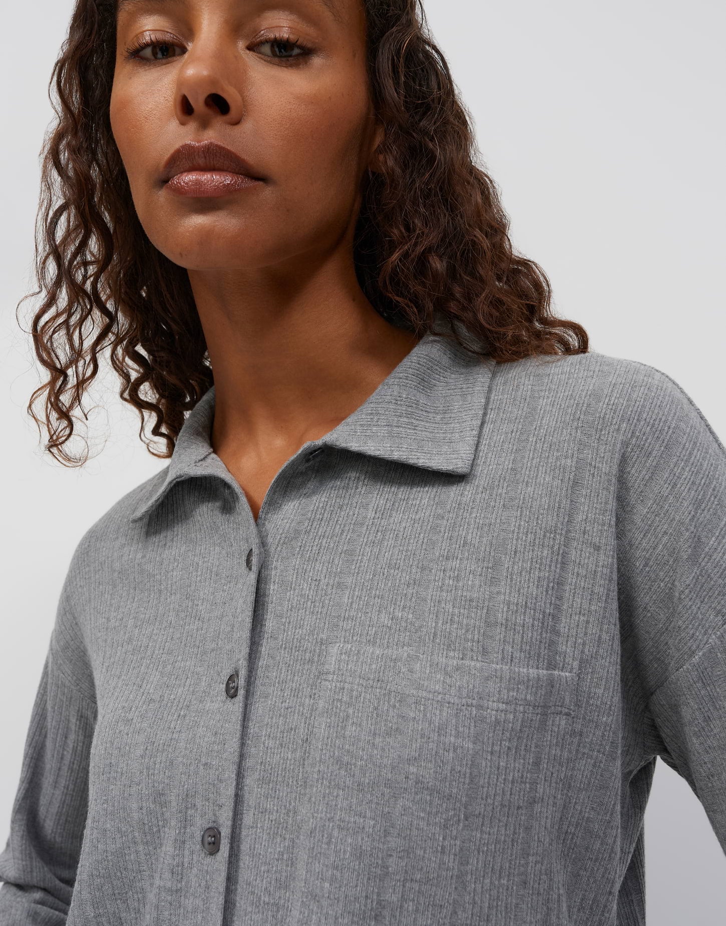 Jerseybluse - Sawoni