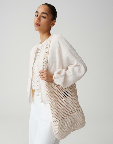 Macramé-Shopper - Aperle bag