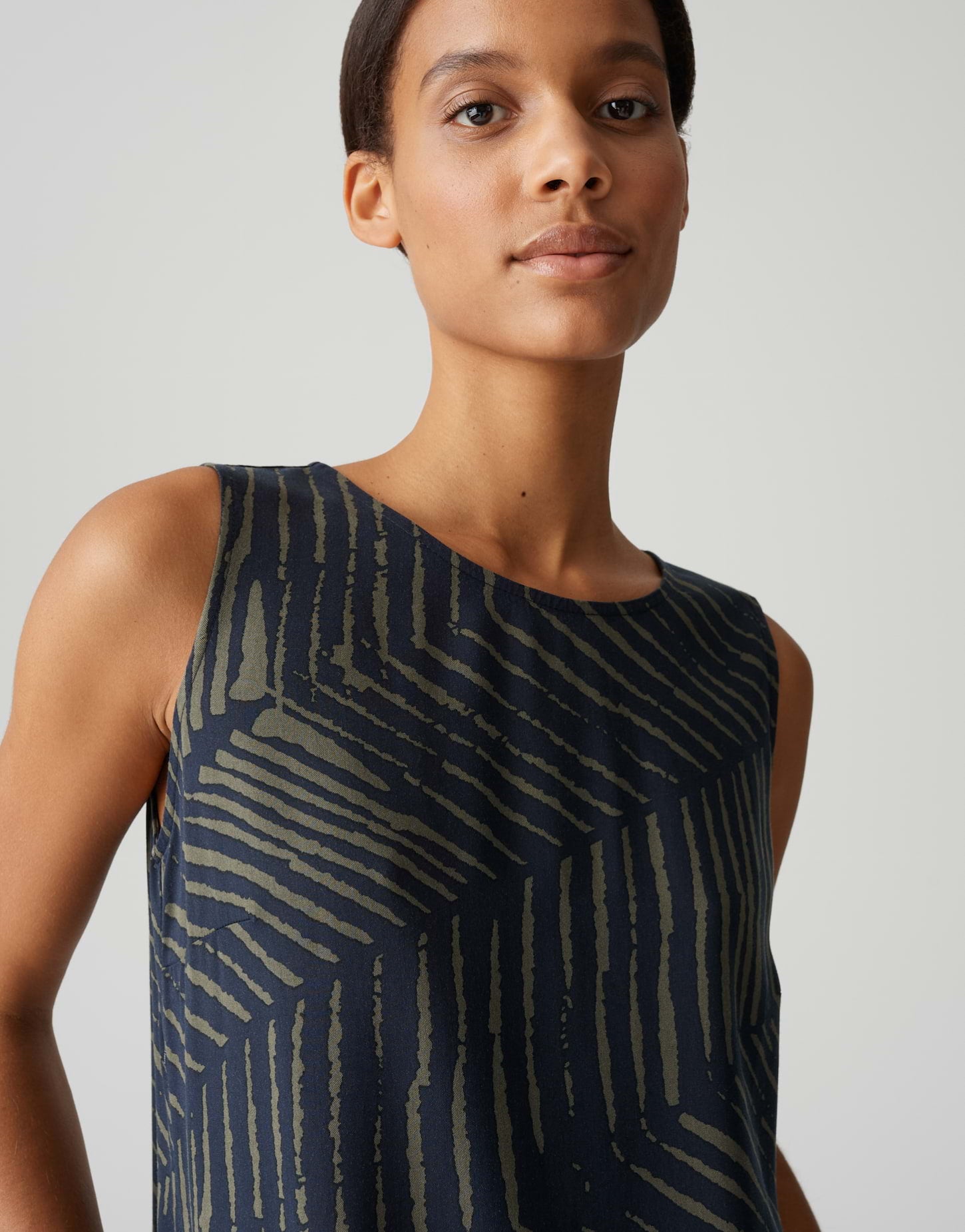 Midikleid -  Palm Leaves