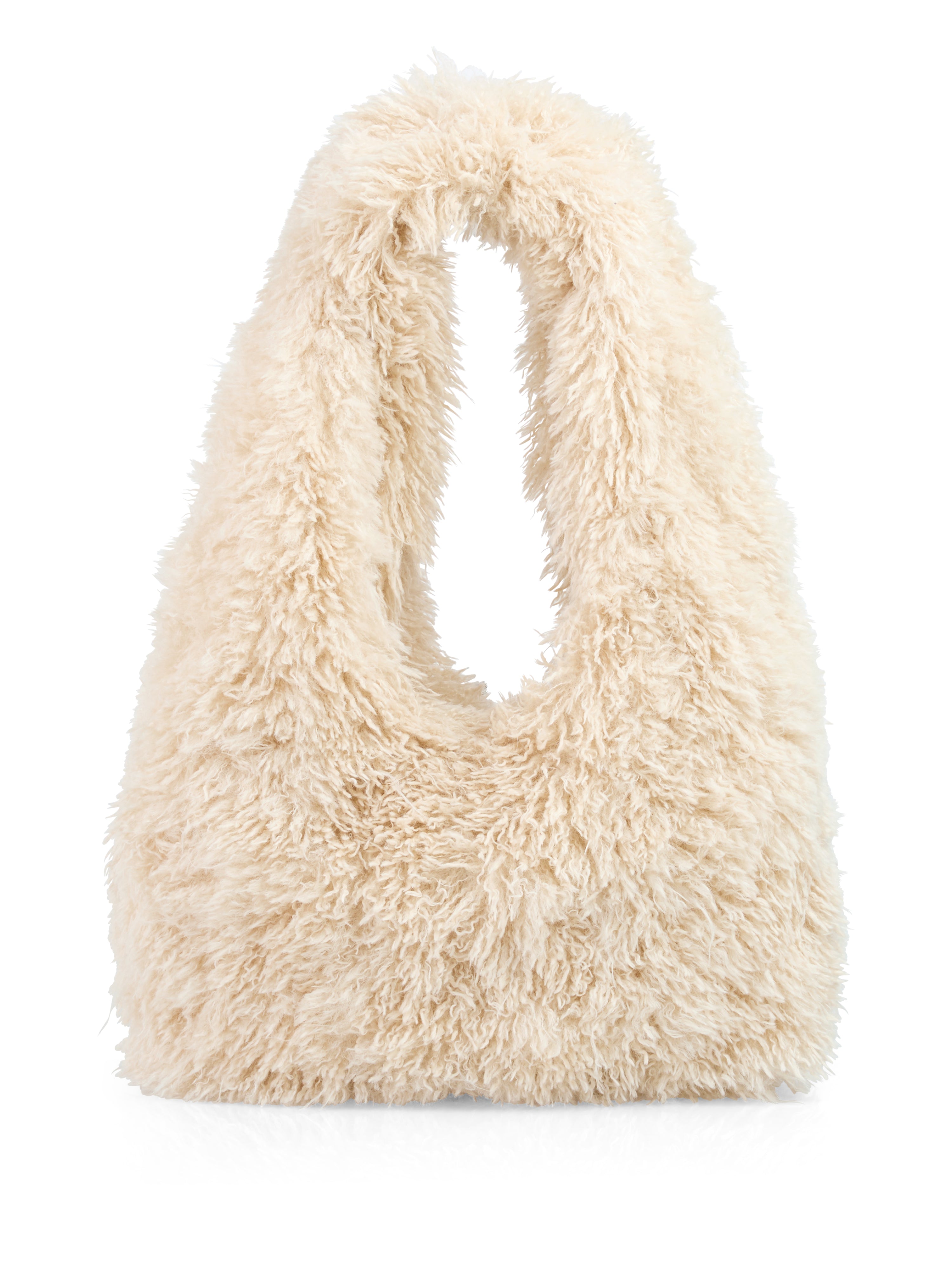 Schultertasche - Hundefell-Optik