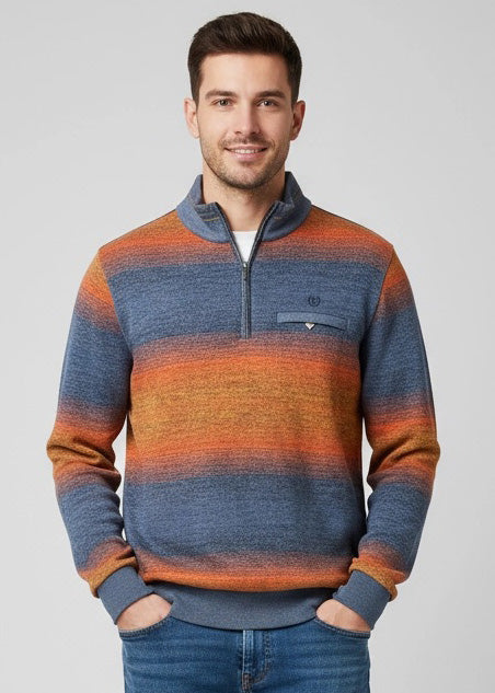 Sweat-Shirt Troyer Zip