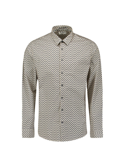 Langarmhemd - Stretch