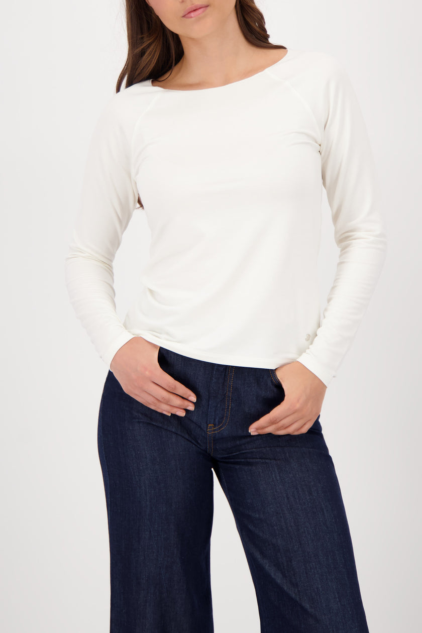 Langarmshirt - Modalmix