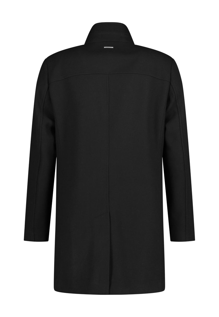 Kurzmantel - Krageneinsatz