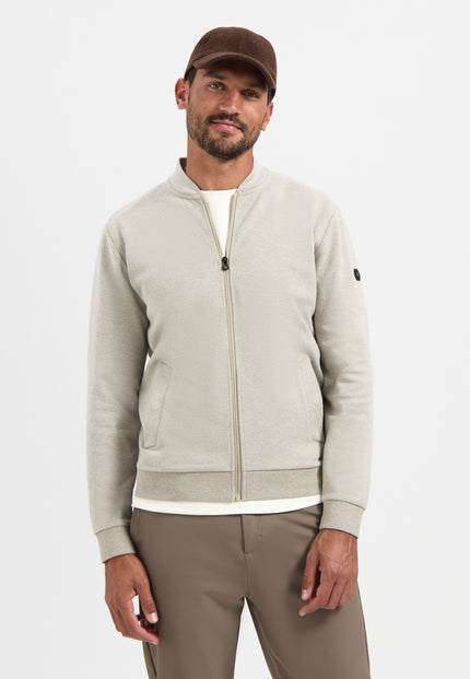 Sweatjacke - Twill
