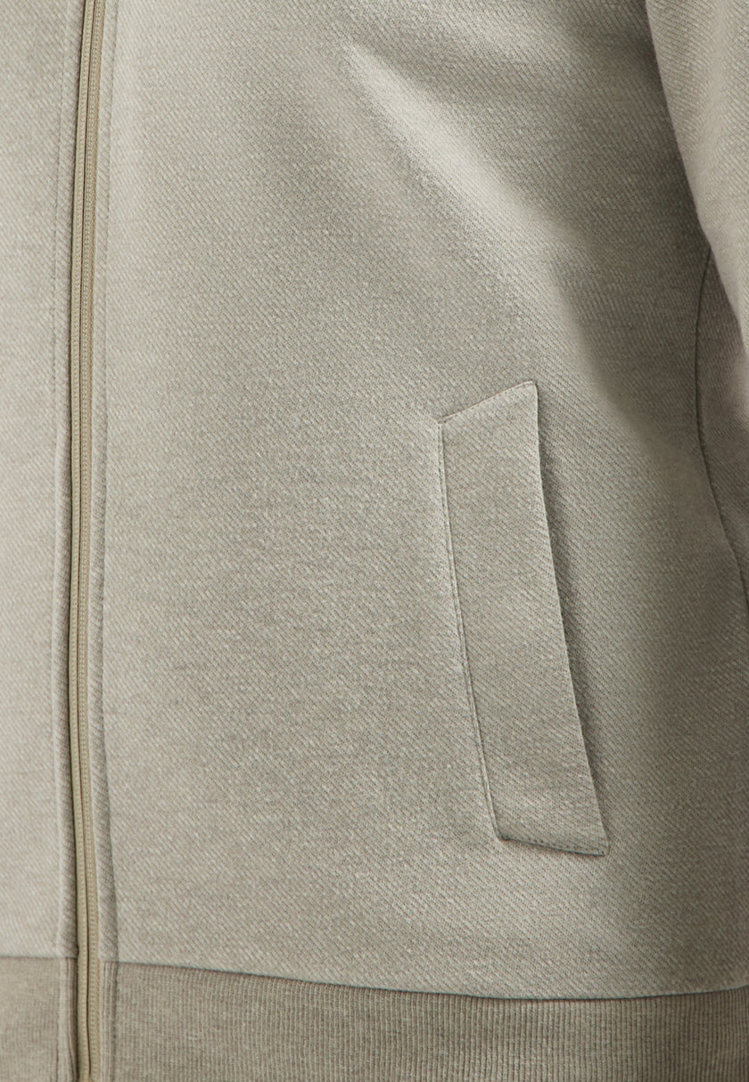 Sweatjacke - Twill