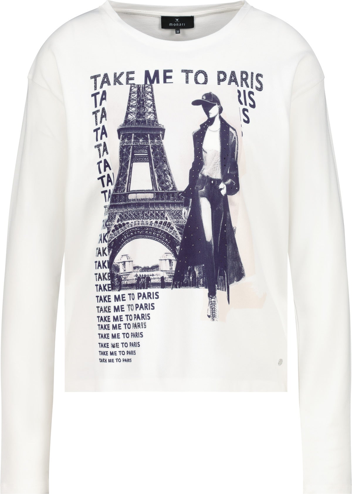 Langarmshirt - Frontprint