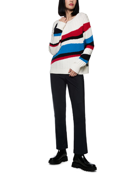 Strickpullover - Colour-Blocking-Look