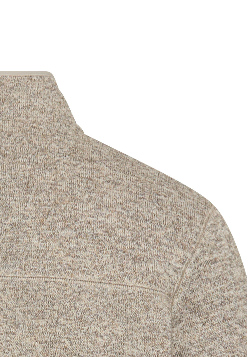 Strickjacke - Stehkragen