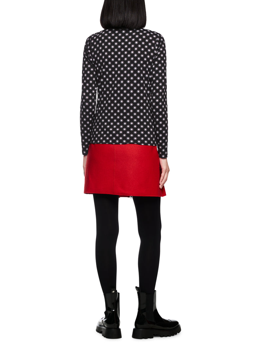 Langarmshirt - Snowstar-Print