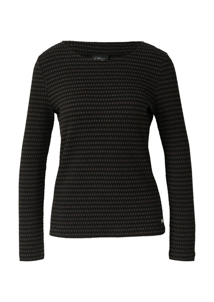 Langarmshirt - Bicolor