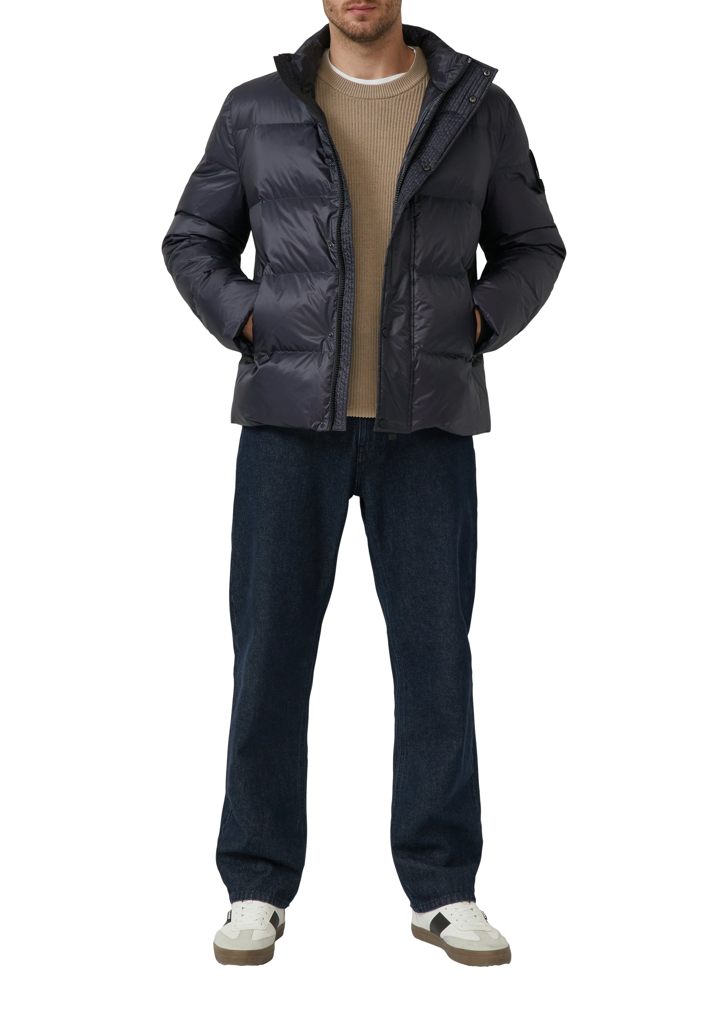 Steppjacke - Stehkragen