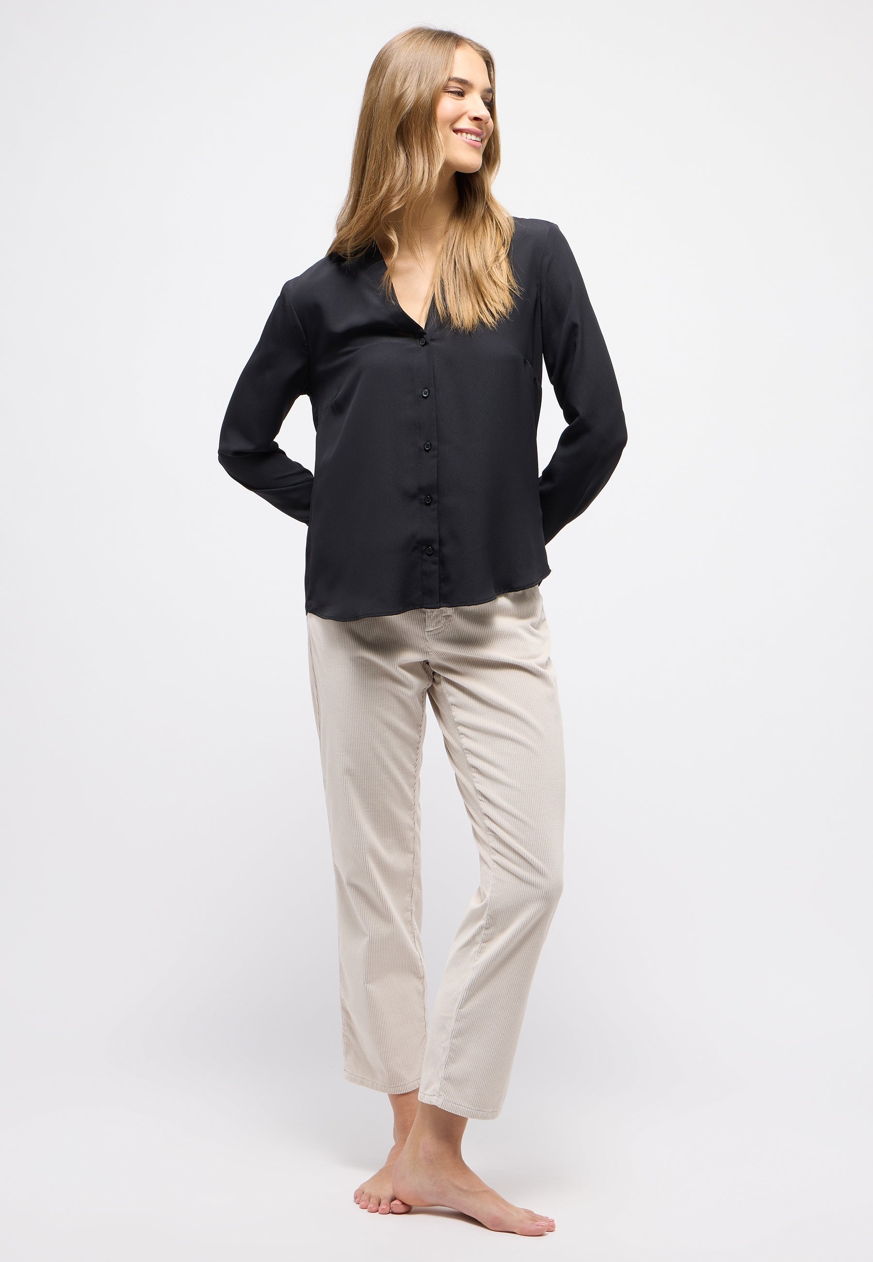 Cordhose - DARLEEN CROP