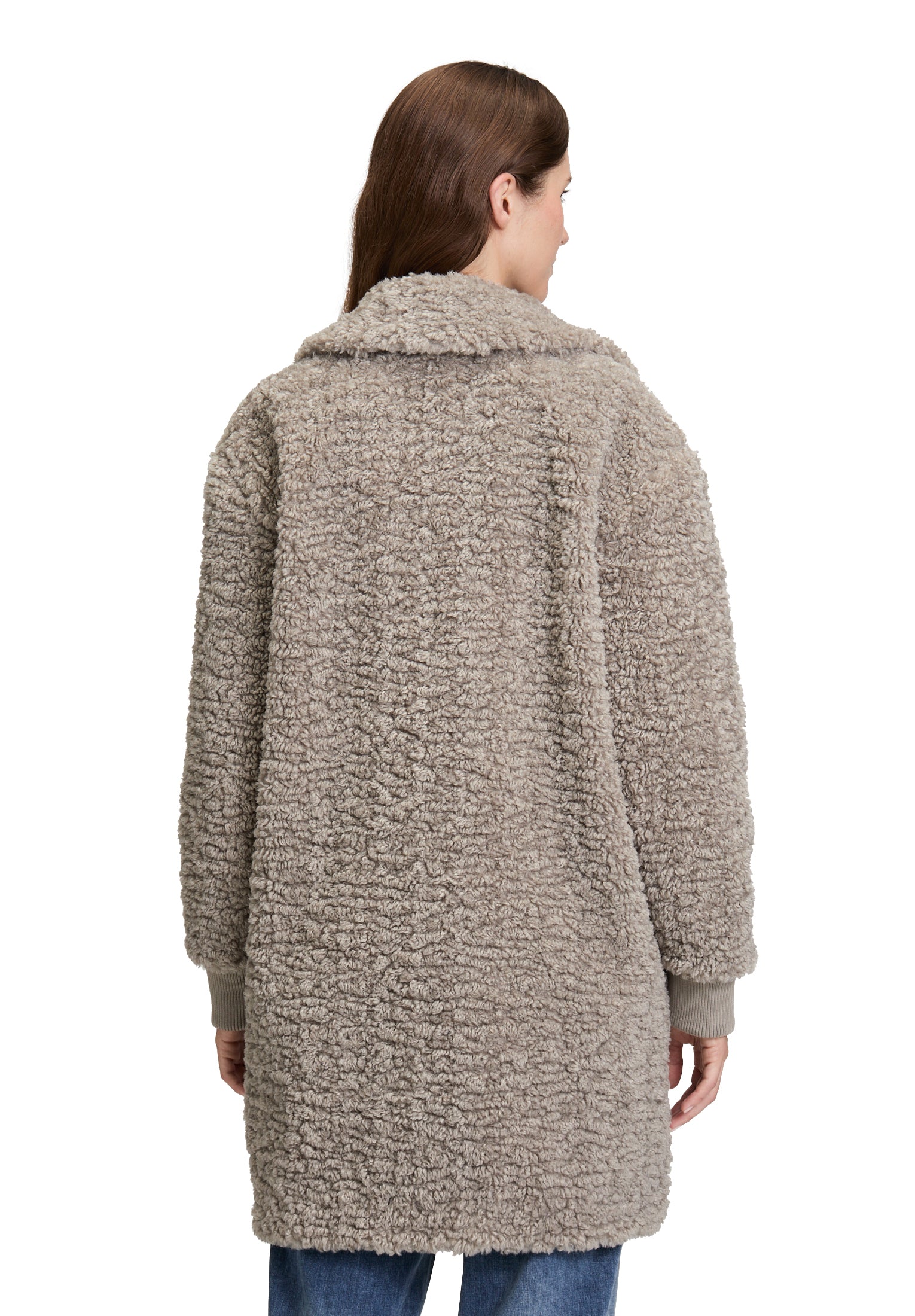 Wollmantel - Fake Fur