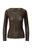 Langarmshirt - Mesh