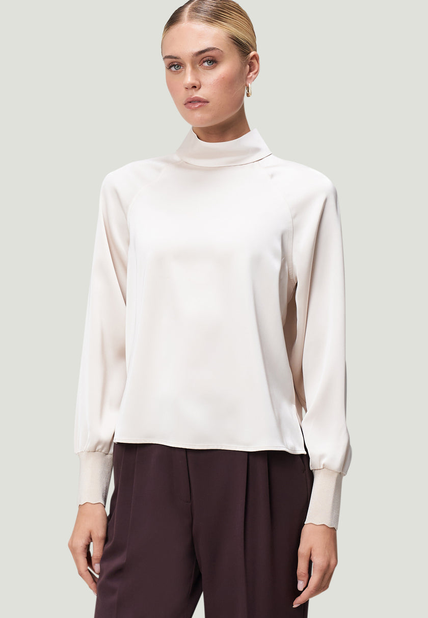 Bluse - Satin