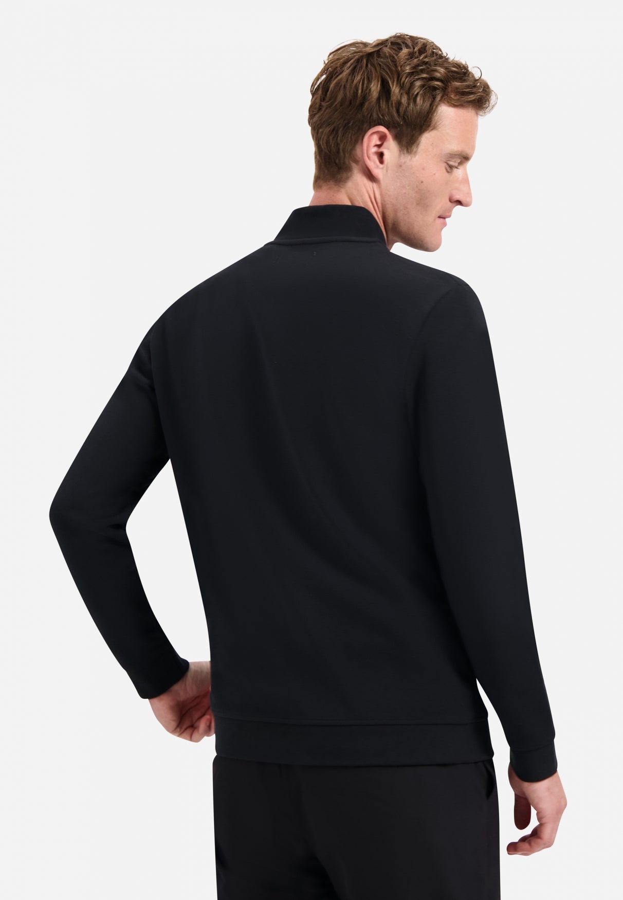 Sweatjacke - Stehkragen