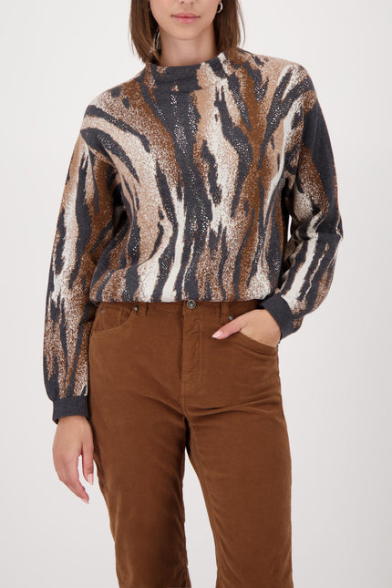 Pullover - Tigermuster