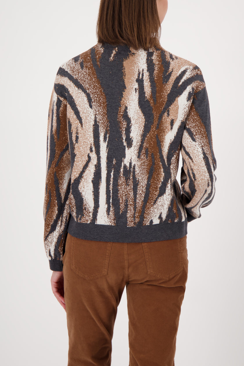 Pullover - Tigermuster