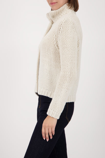 Strickjacke - Grobstrick