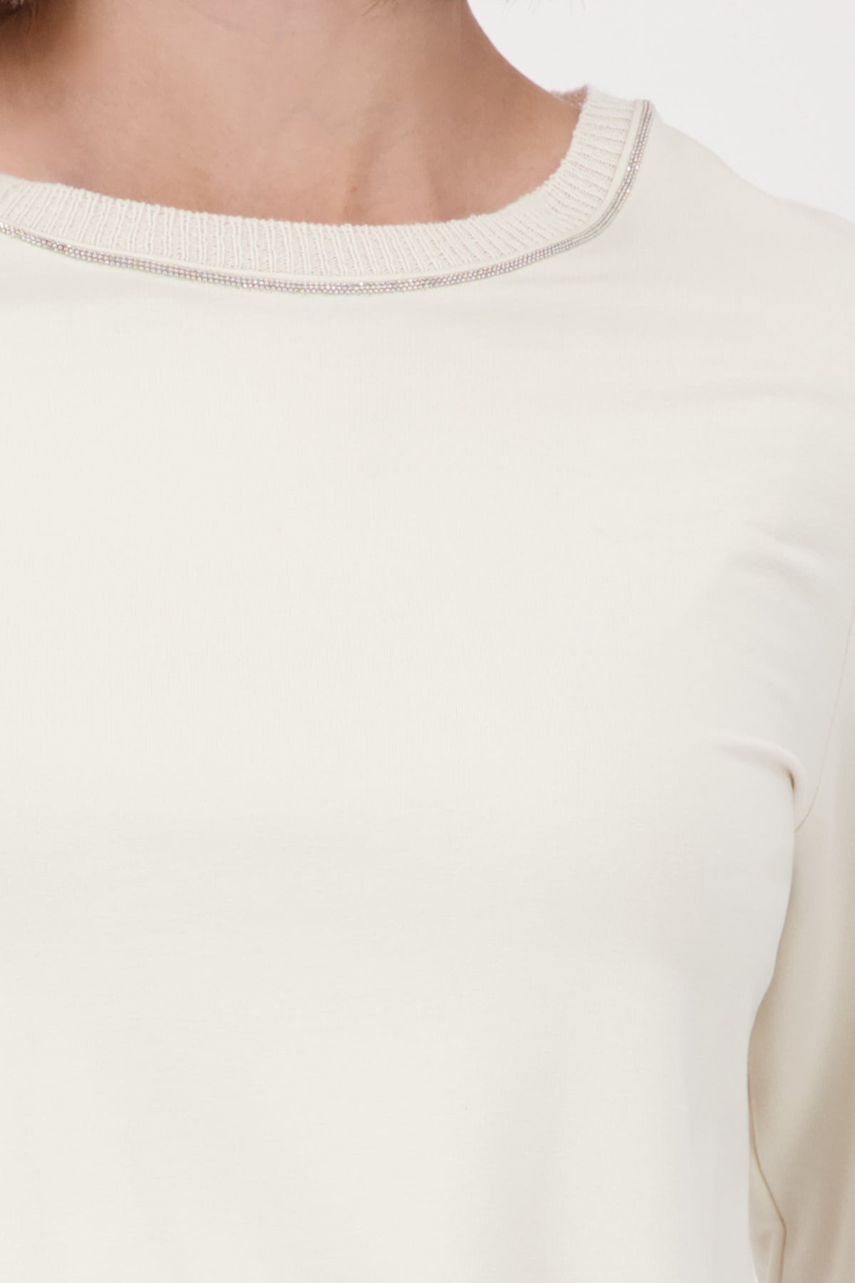 Langarmshirt - Viskosemix