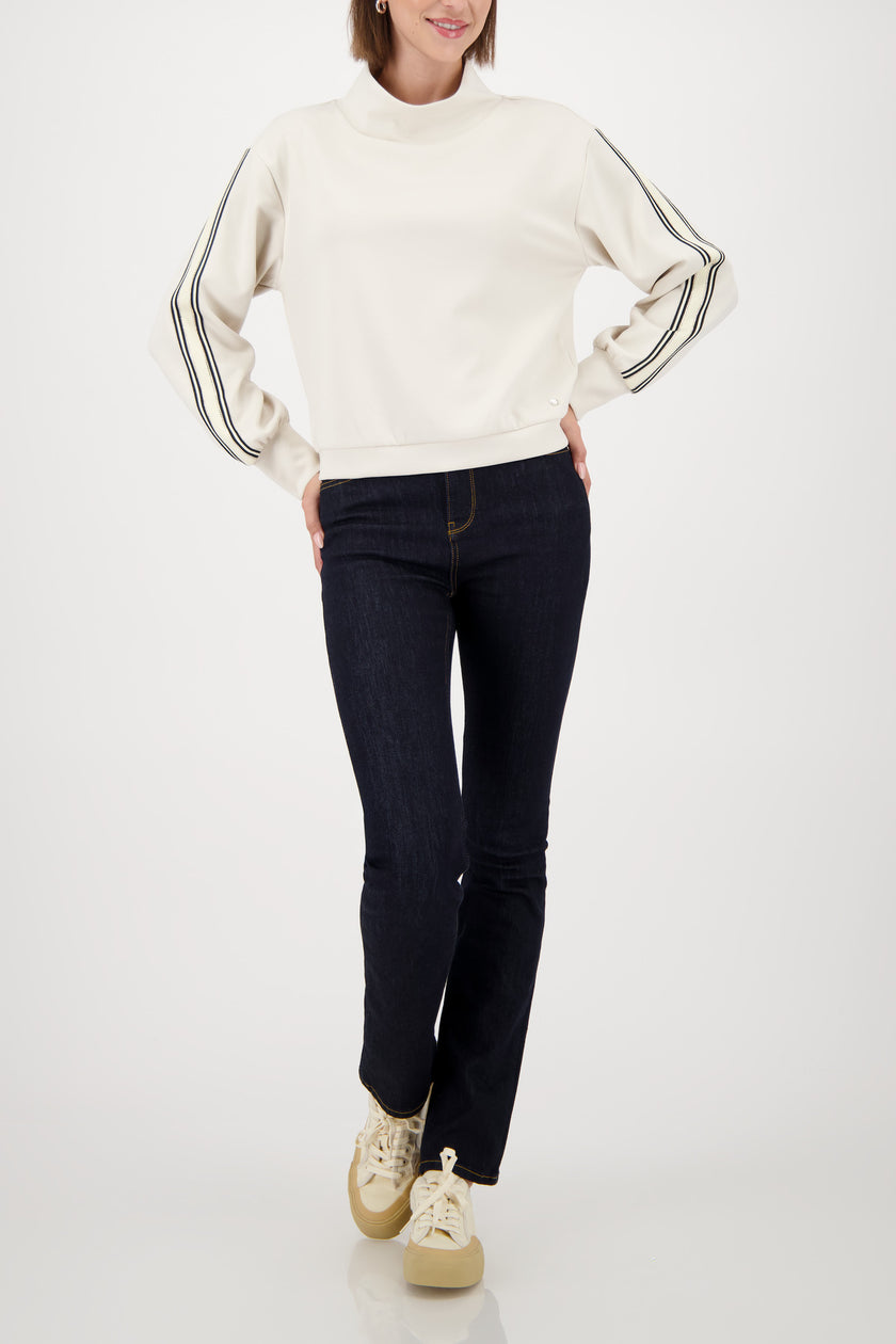 Sweatshirt - Strassbesatz