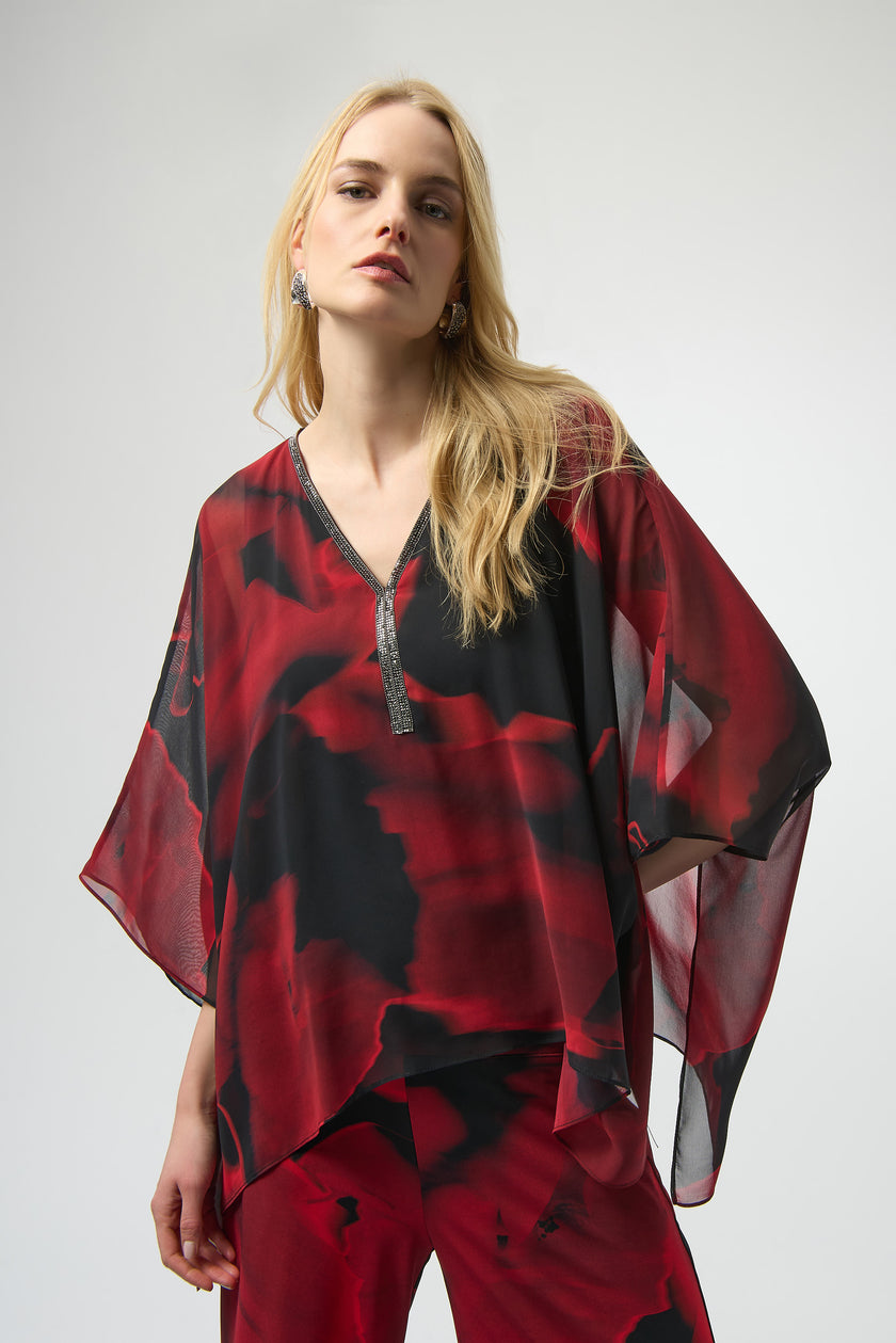 Poncho - Chiffon