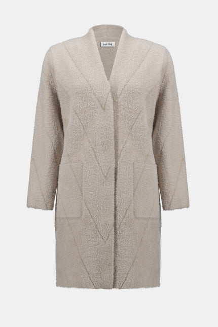 Mantel - Federgarnstrick