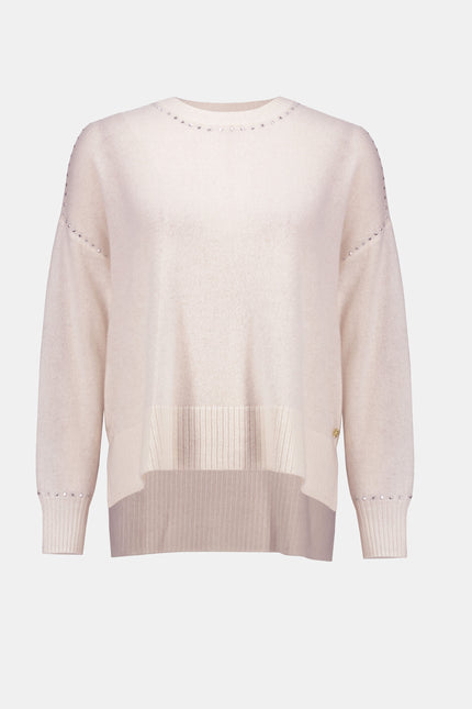 Pullover - Nietenverzierung
