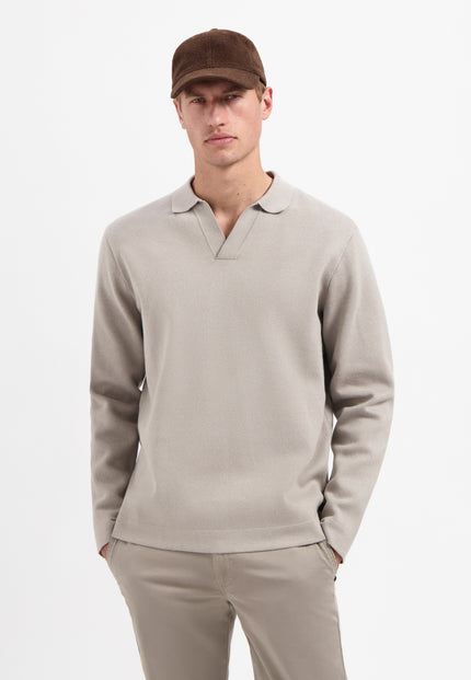 Pullover -  Polokragen