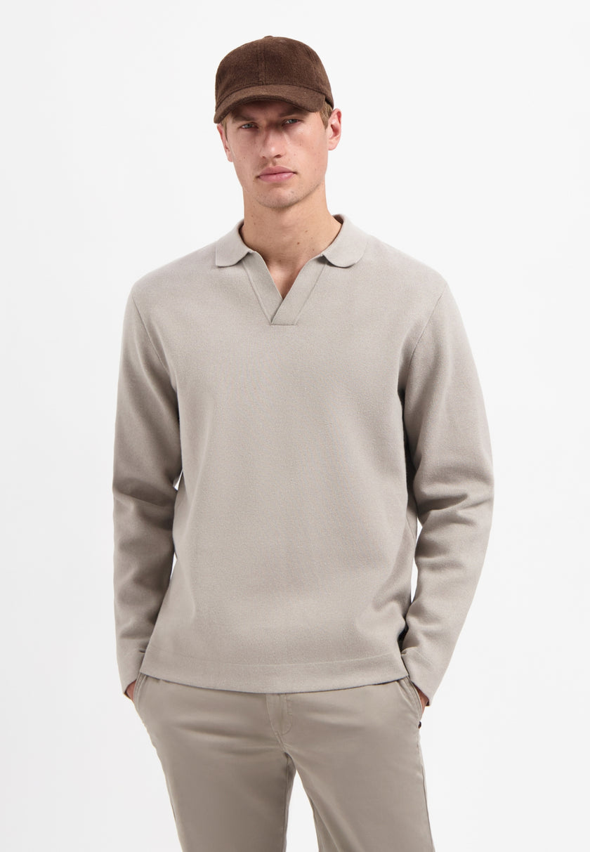 Pullover -  Polokragen